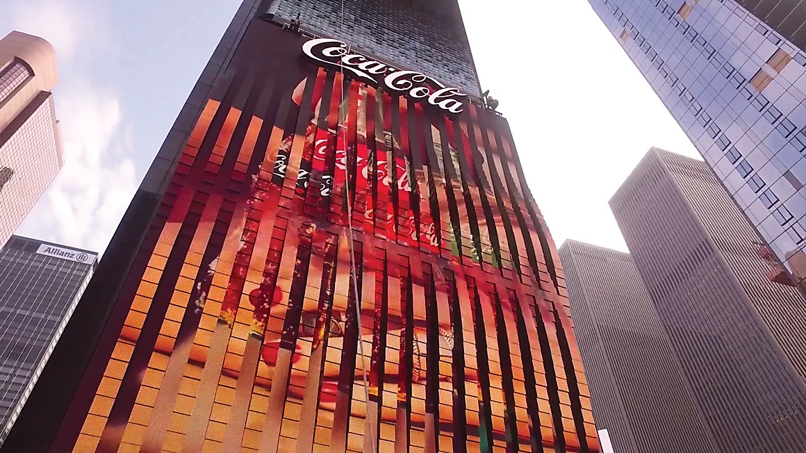 Coca Cola Times Square Billboard Communication Arts